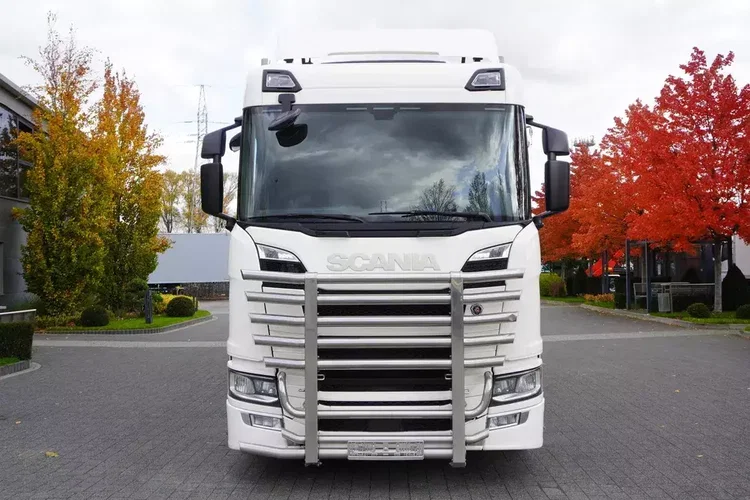 Scania R500 E6 6x2 / Chłodnia Lecapitaine 21 EPAL / Carrier Supra 1150 / 2021 / oś skrętna zdjęcie 9