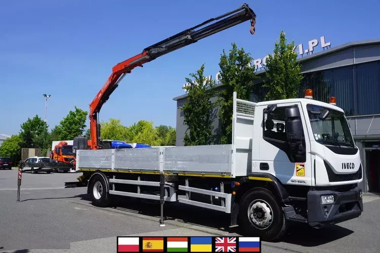 Iveco Eurocargo 190-280L / HDS Fassi F135A / 8 m / udźwig 5580 kg zdjęcie 1