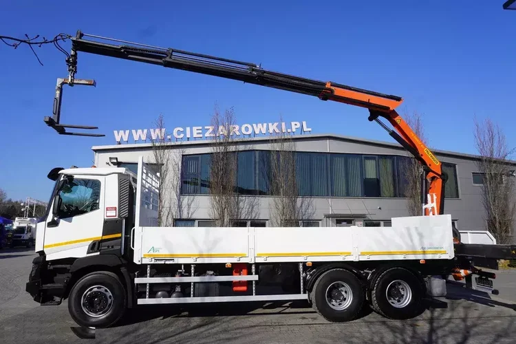 Renault C380 / 6x4 / HDS Palfinger PK 18002-EH 6000 kg zdjęcie 43