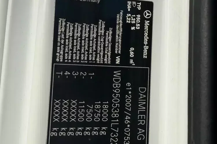 Mercedes AXOR 1824, , KLIMA, KONTENER 8, 5 m zdjęcie 14