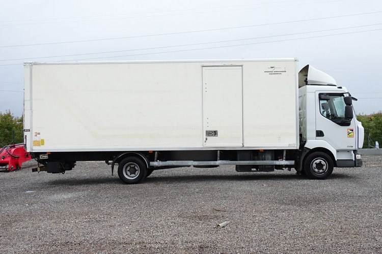 Renault MIDLUM 220 DXI Kontener 18 Euro Palet Sprowadzony Przebieg Udokumentowany , Klima , Automat , Winda, Kontener 18 Palet zdjęcie 9