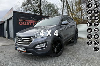 Hyundai Santa Fe 4x4. Wentylowane fotele. Ledy. Ksenon. Skóra.