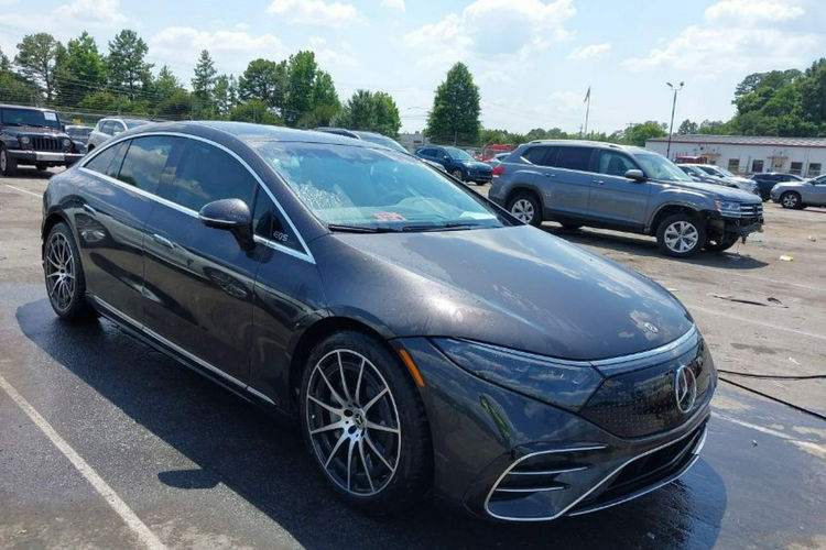 Mercedes EQS EQS 450+ 2024 Radary Wentyle Panorama Burmester El. tylna kanapa zdjęcie 1