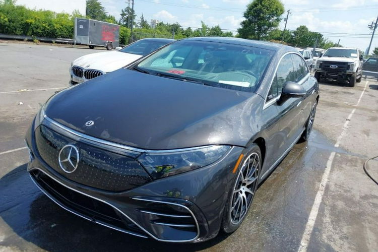 Mercedes EQS EQS 450+ 2024 Radary Wentyle Panorama Burmester El. tylna kanapa zdjęcie 2