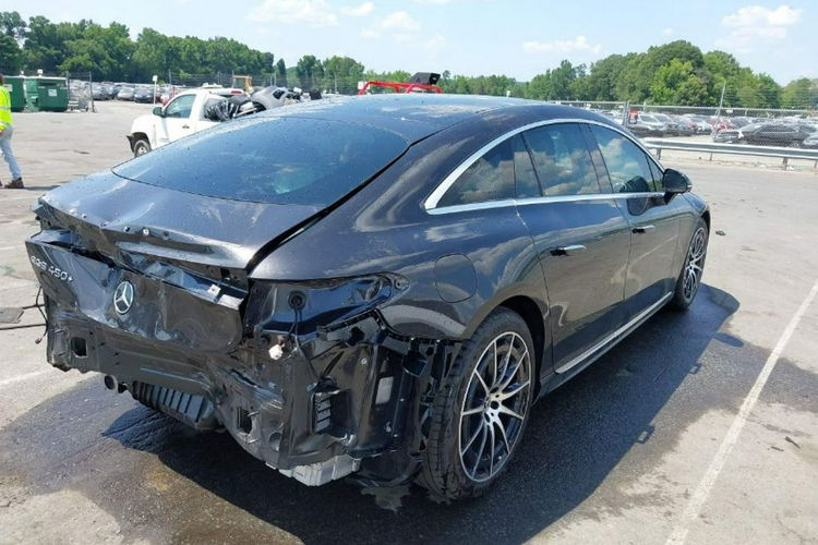 Mercedes EQS EQS 450+ 2024 Radary Wentyle Panorama Burmester El. tylna kanapa zdjęcie 6