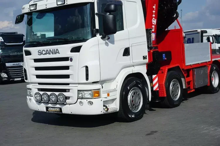 Scania G 480 / 8 X 2 / SKRZYNIOWY + HDS / HMF THOR - O K6 + JIB FJ 2000 K6 / WYSIĘG 33, 5 M zdjęcie 22