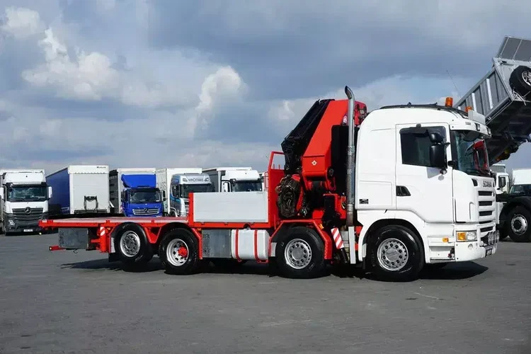 Scania G 480 / 8 X 2 / SKRZYNIOWY + HDS / HMF THOR - O K6 + JIB FJ 2000 K6 / WYSIĘG 33, 5 M zdjęcie 5