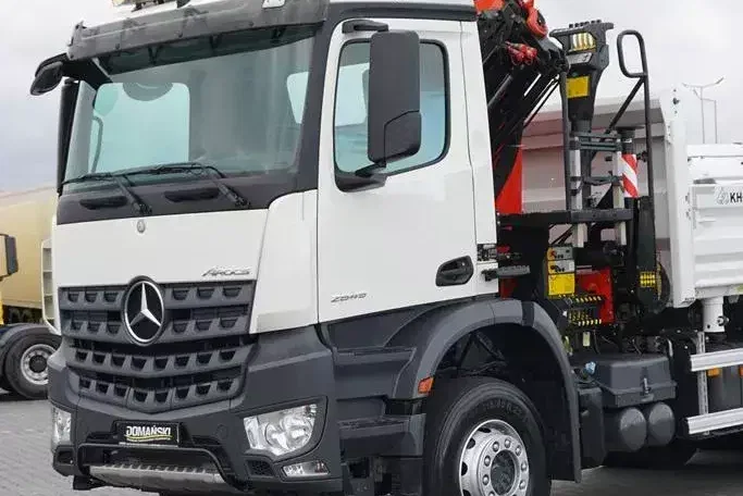 Mercedes AROCS / 2645 / E 6 / WYWROTKA + HDS / 6 X 4 / HYDROBURTA zdjęcie 36