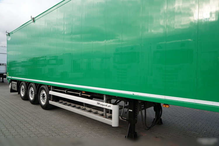 KNAPEN / RUCHOMA PODŁOGA / WALKING FLOOR 90 m3 / 2021 ROK / OŚ PODNOSZONA / OSIE SAF / ALUFELGI / zdjęcie 18