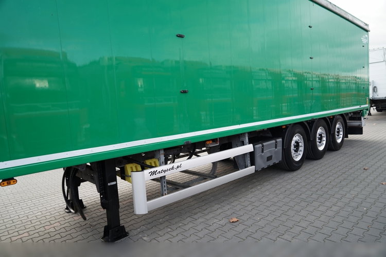 KNAPEN / RUCHOMA PODŁOGA / WALKING FLOOR 90 m3 / 2021 ROK / OŚ PODNOSZONA / OSIE SAF / ALUFELGI / zdjęcie 20