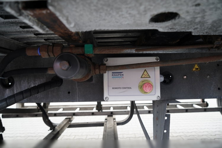 KNAPEN / RUCHOMA PODŁOGA / WALKING FLOOR 90 m3 / 2021 ROK / OŚ PODNOSZONA / OSIE SAF / ALUFELGI / zdjęcie 47