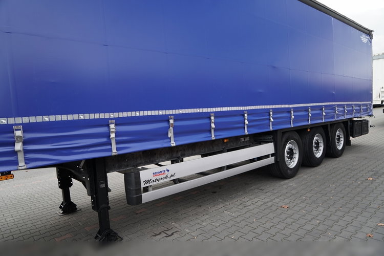 Schmitz -CARGOBULL / FIRANKA / STANDARD / MULDA DO STALI - 9 M / DACH PODNOSZONY / OŚ PODNOSZONA / 2021 ROK zdjęcie 10