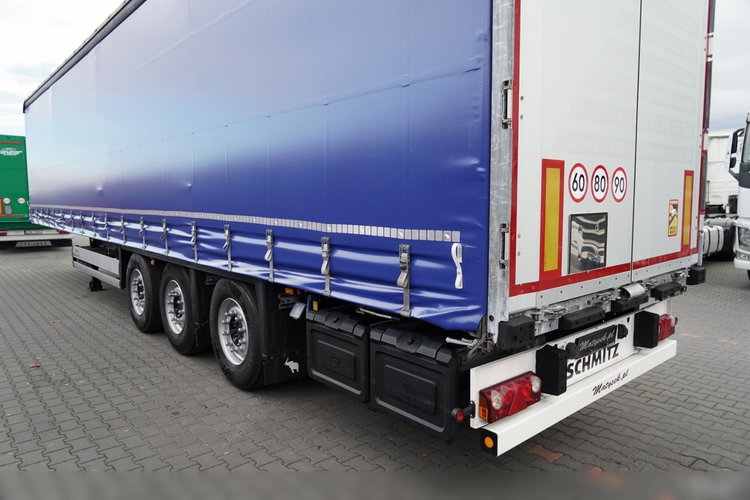 Schmitz -CARGOBULL / FIRANKA / STANDARD / MULDA DO STALI - 9 M / DACH PODNOSZONY / OŚ PODNOSZONA / 2021 ROK zdjęcie 11