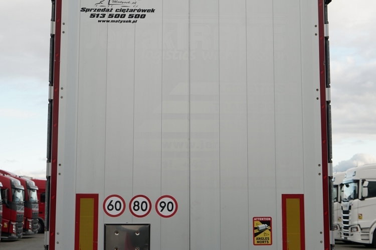 Schmitz -CARGOBULL / FIRANKA / STANDARD / MULDA DO STALI - 9 M / DACH PODNOSZONY / OŚ PODNOSZONA / 2021 ROK zdjęcie 12