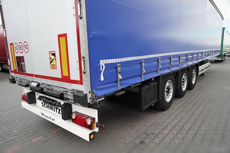 Schmitz -CARGOBULL / FIRANKA / STANDARD / MULDA DO STALI - 9 M / DACH PODNOSZONY / OŚ PODNOSZONA / 2021 ROK zdjęcie 13