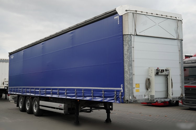 Schmitz -CARGOBULL / FIRANKA / STANDARD / MULDA DO STALI - 9 M / DACH PODNOSZONY / OŚ PODNOSZONA / 2021 ROK zdjęcie 1