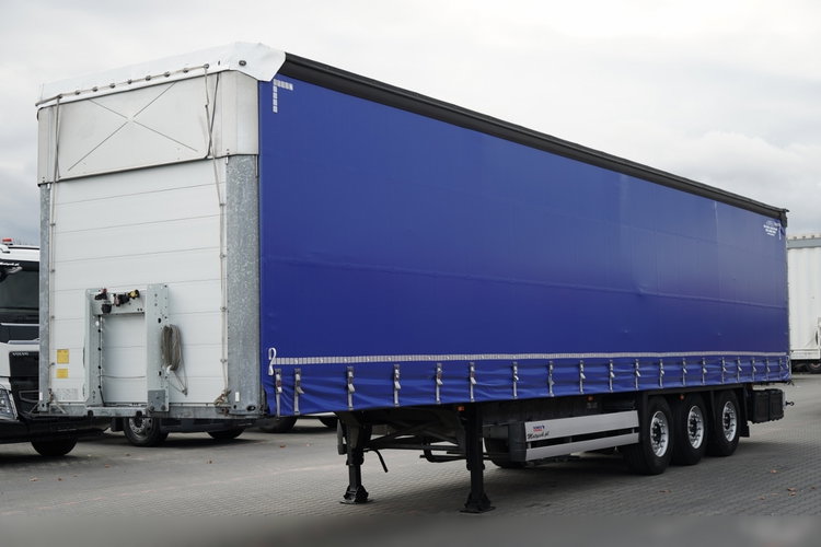 Schmitz -CARGOBULL / FIRANKA / STANDARD / MULDA DO STALI - 9 M / DACH PODNOSZONY / OŚ PODNOSZONA / 2021 ROK zdjęcie 3