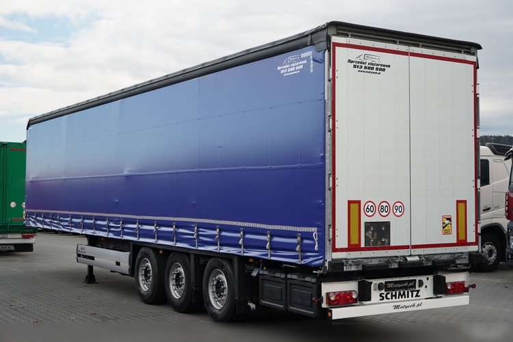 Schmitz -CARGOBULL / FIRANKA / STANDARD / MULDA DO STALI - 9 M / DACH PODNOSZONY / OŚ PODNOSZONA / 2021 ROK zdjęcie 6