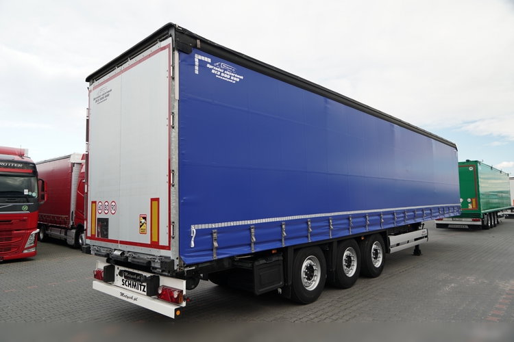 Schmitz -CARGOBULL / FIRANKA / STANDARD / MULDA DO STALI - 9 M / DACH PODNOSZONY / OŚ PODNOSZONA / 2021 ROK zdjęcie 7