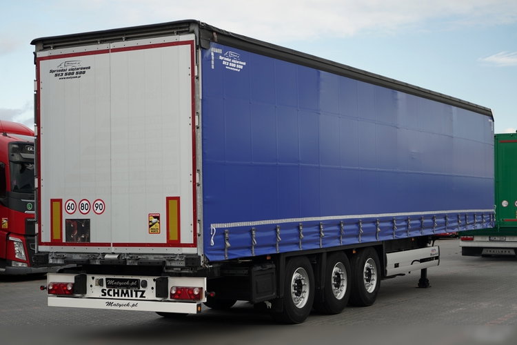 Schmitz -CARGOBULL / FIRANKA / STANDARD / MULDA DO STALI - 9 M / DACH PODNOSZONY / OŚ PODNOSZONA / 2021 ROK zdjęcie 8