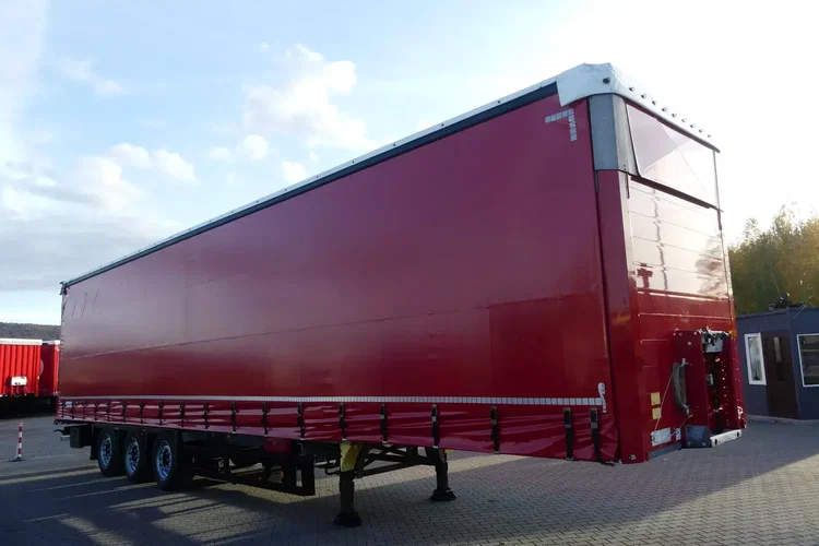 Schmitz FIRANKA / VARIOS / IDEALNY STAN / OŚ PODNOSZONA / zdjęcie 10