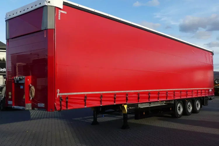 Schmitz FIRANKA / VARIOS / IDEALNY STAN / OŚ PODNOSZONA / zdjęcie 3