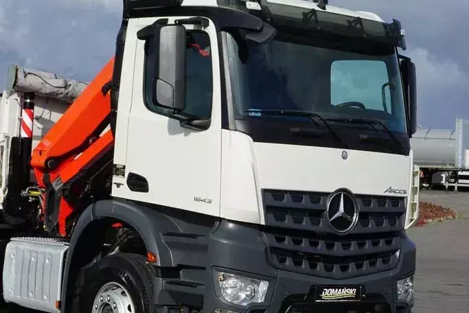 Mercedes / AROCS / 1843 / E 6 / WYWROTKA + HDS / ROTATOR / PALFINGER PK 13001 / WYSIĘG 17 M zdjęcie 33