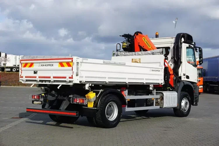 Mercedes / AROCS / 1843 / E 6 / WYWROTKA + HDS / ROTATOR / PALFINGER PK 13001 / WYSIĘG 17 M zdjęcie 7