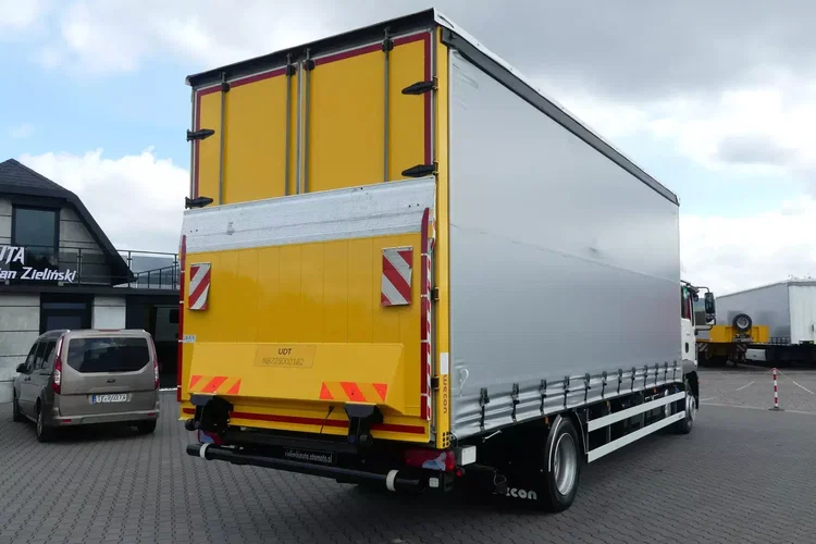 MAN TGM 18.340 / FIRANKA 7.70 + WINDA / ZSUWANY DACH / EURO 6 / zdjęcie 6