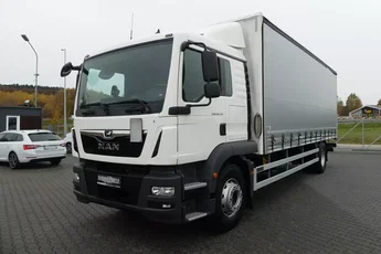 MAN TGM 18.250 / FIRANKA 7.30 + WINDA / ZSUWANY DACH / EURO 6 /