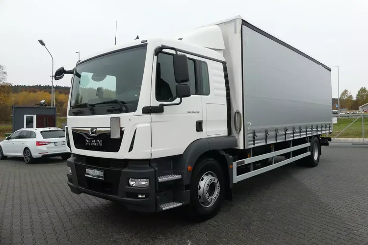 MAN TGM 18.250 / FIRANKA 7.30 + WINDA / ZSUWANY DACH / EURO 6 / zdjęcie 2