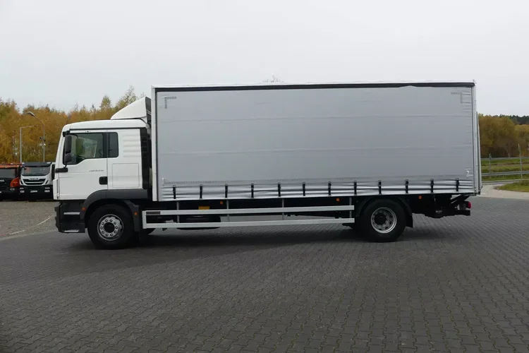 MAN TGM 18.250 / FIRANKA 7.30 + WINDA / ZSUWANY DACH / EURO 6 / zdjęcie 4