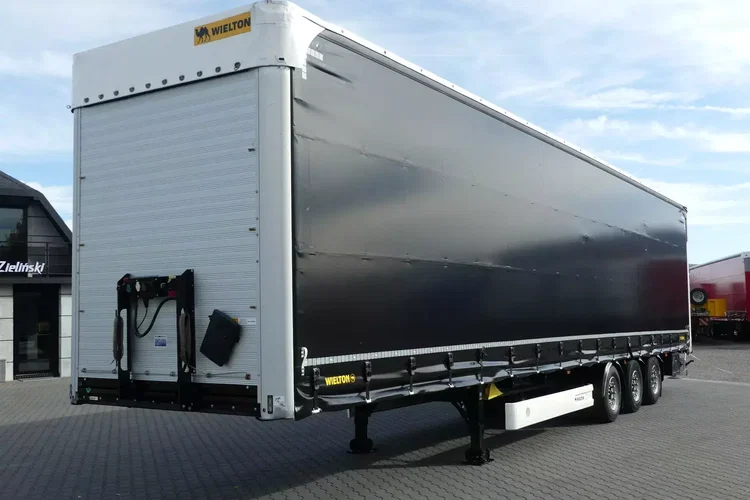 Wielton MEGA / FIRANKA / OŚ PODNOSZONA / ZADBANA / zdjęcie 1