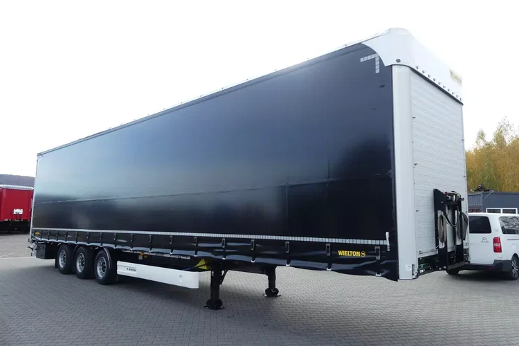 Wielton MEGA / FIRANKA / OŚ PODNOSZONA / ZADBANA / zdjęcie 10