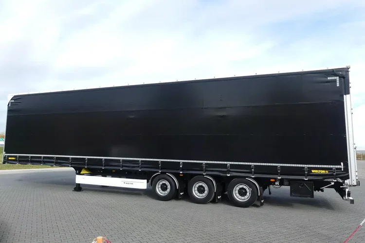 Wielton MEGA / FIRANKA / OŚ PODNOSZONA / ZADBANA / zdjęcie 3