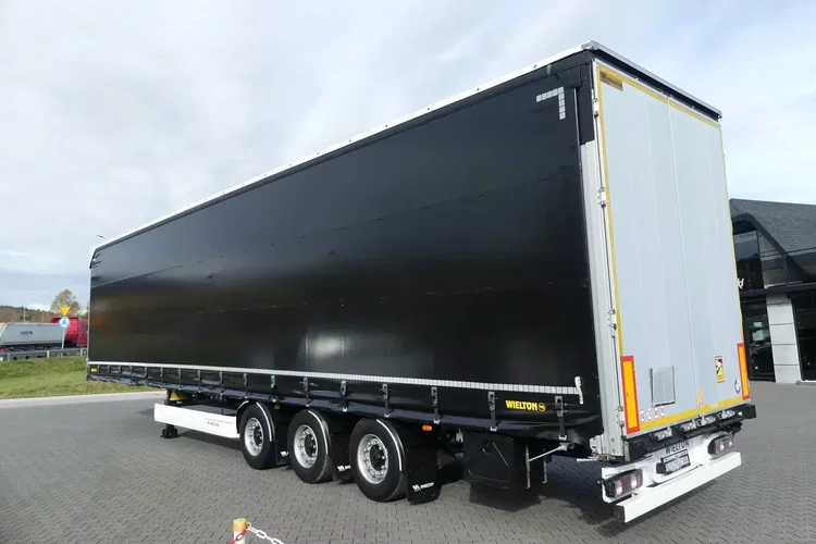 Wielton MEGA / FIRANKA / OŚ PODNOSZONA / ZADBANA / zdjęcie 4