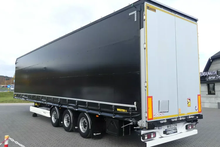 Wielton MEGA / FIRANKA / OŚ PODNOSZONA / ZADBANA / zdjęcie 5