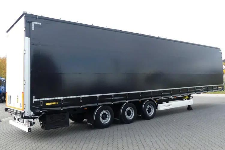 Wielton MEGA / FIRANKA / OŚ PODNOSZONA / ZADBANA / zdjęcie 8