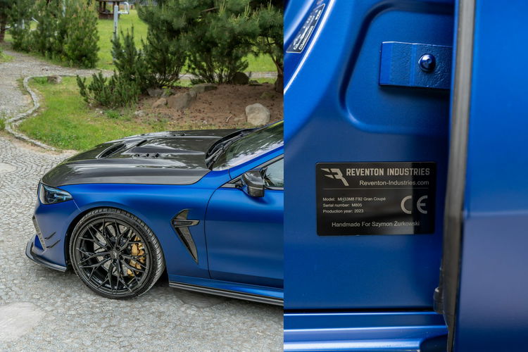 BMW M8 COMPETITION / 4.4 V8 / REVENTON CARBON / MG MOTORSPORT / DOINWESTOWANY zdjęcie 7