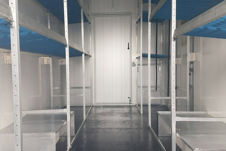 Iveco Daily KONTENER NISKOPODŁOGOWY 4.43x2.23x2.42 SKLEP BAR FOODTRUCK KAMPER AC zdjęcie 17