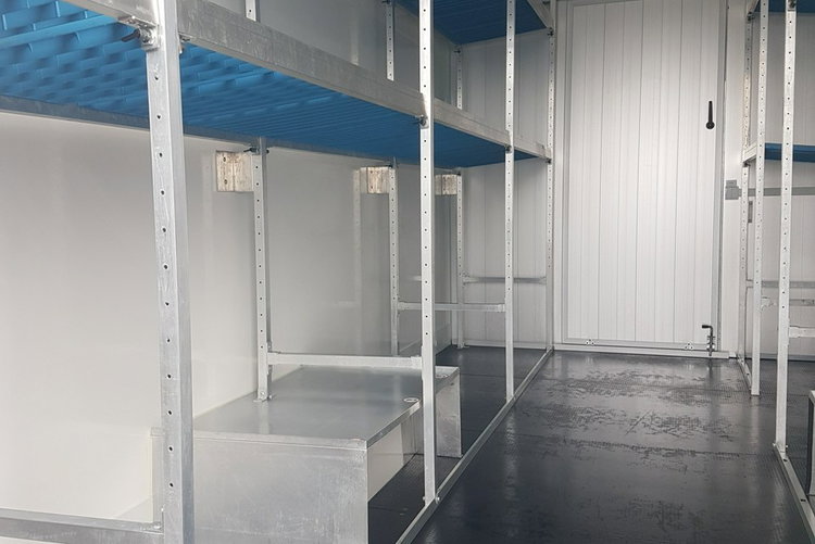 Iveco Daily KONTENER NISKOPODŁOGOWY 4.43x2.23x2.42 SKLEP BAR FOODTRUCK KAMPER AC zdjęcie 18