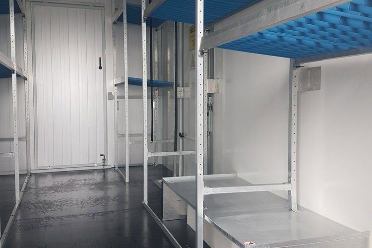 Iveco Daily KONTENER NISKOPODŁOGOWY 4.43x2.23x2.42 SKLEP BAR FOODTRUCK KAMPER AC zdjęcie 19