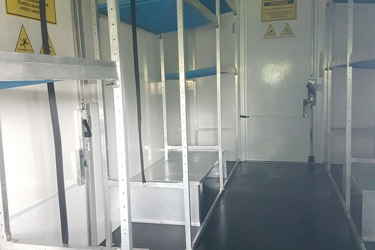 Iveco Daily KONTENER NISKOPODŁOGOWY 4.43x2.23x2.42 SKLEP BAR FOODTRUCK KAMPER AC zdjęcie 36