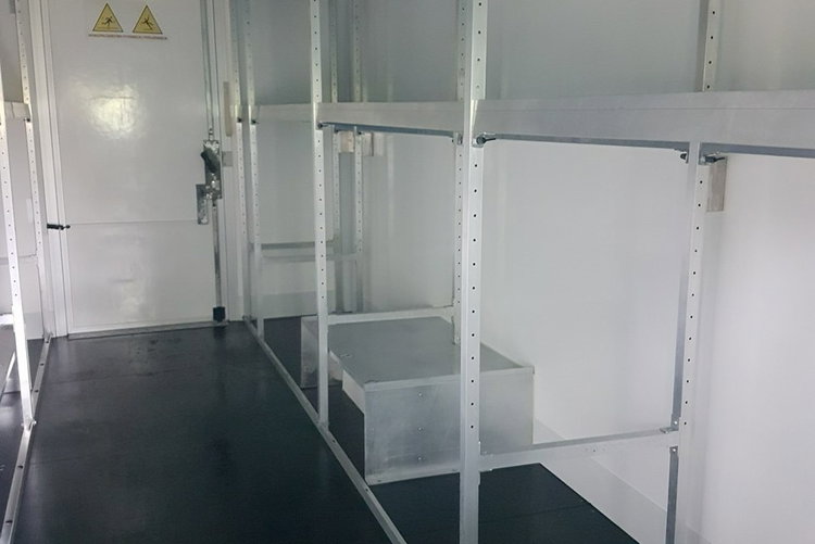 Iveco Daily KONTENER NISKOPODŁOGOWY 4.43x2.23x2.42 SKLEP BAR FOODTRUCK KAMPER AC zdjęcie 37