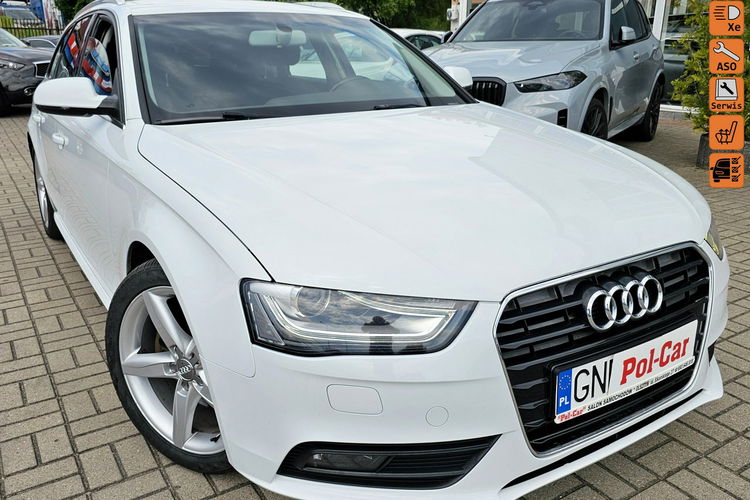 Audi A4 model 2015 , biała perła, bezwypadkowy , serwiowany, led, hak zdjęcie 1
