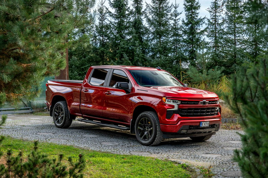 Chevrolet Silverado K1500 / Duramax 3.0L 305KM / Długa paka / 4x4 / 2024 / PL MENU DIESEL zdjęcie 