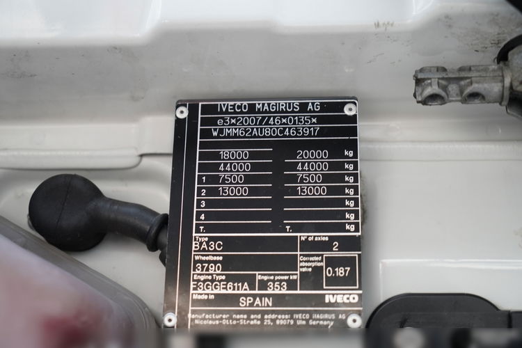 Iveco S-WAY / 480 / RETARDER / KLIMA POSTOJOWA / OPONY 100%  zdjęcie 37