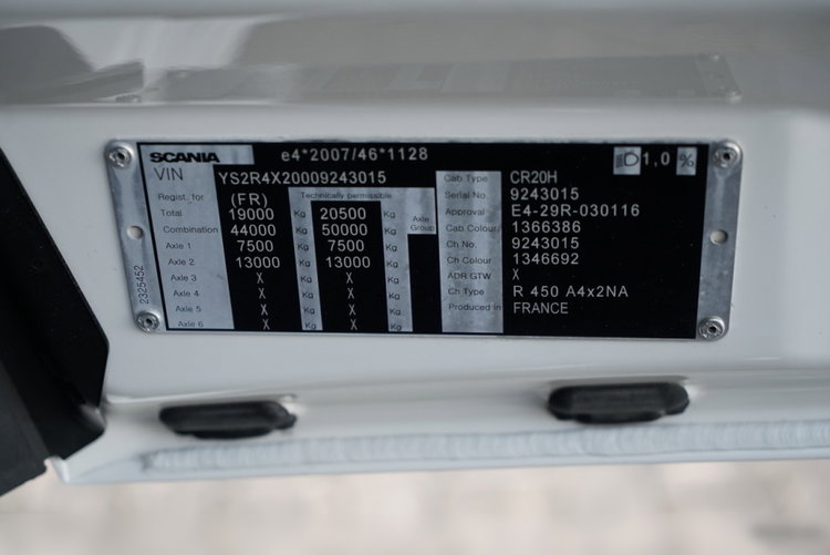 Scania R 450 / RETARDER / OPONY 100%  zdjęcie 36