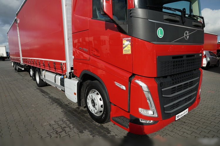 Volvo FH 460 / ZESTAW TANDEM / 120 M3 / PRZEJAZDOWY / I-SAVE / KLIMA POSTOJOWA / OŚ PODNOSZONA SKRĘTNA / WIELTON zdjęcie 5