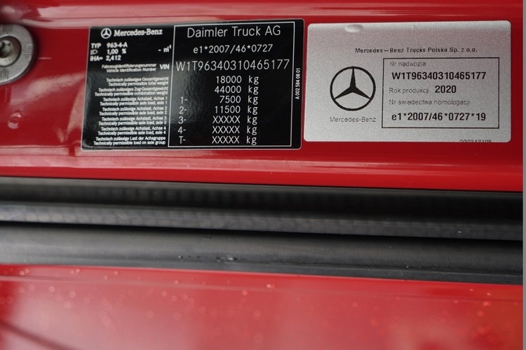 Mercedes ACTROS 1845 / MP5 / BIG SPACE zdjęcie 37